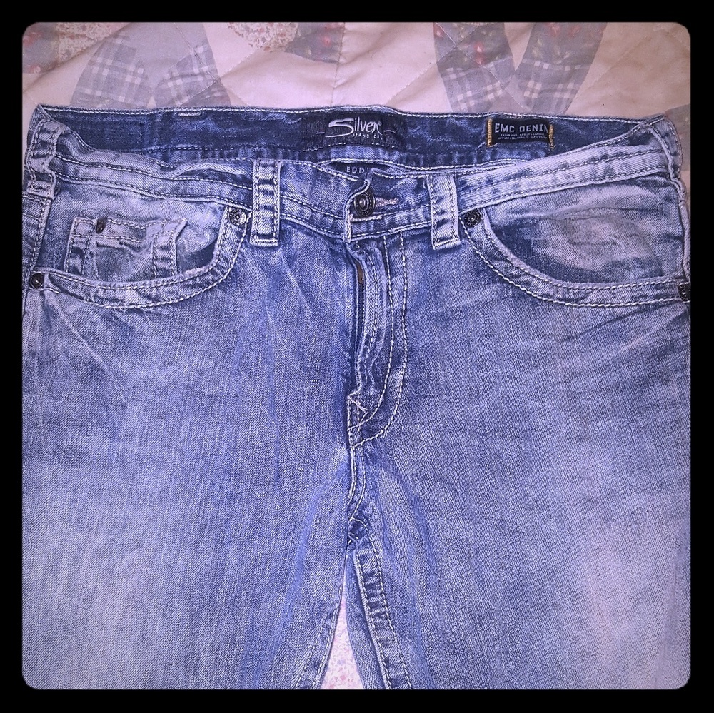 Men's Silver brand Eddie jeans 36